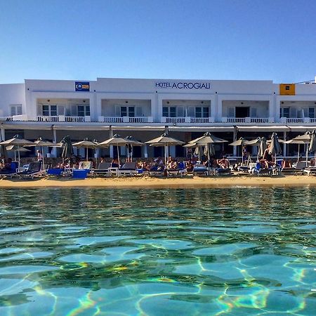 Acrogiali Beach Hotel Mykonos Platys Gialos  Zewnętrze zdjęcie