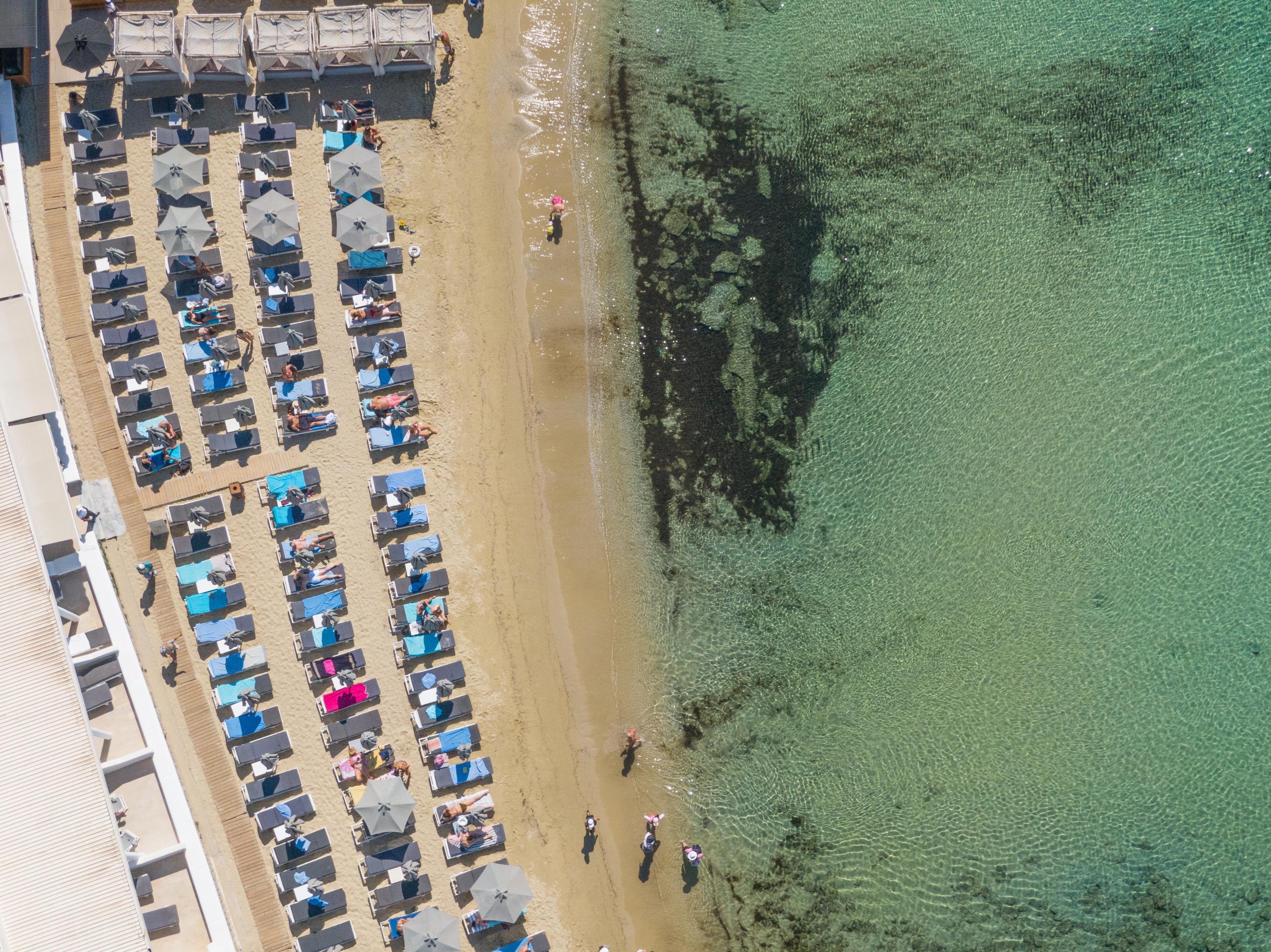 Acrogiali Beach Hotel Mykonos Platys Gialos  Zewnętrze zdjęcie