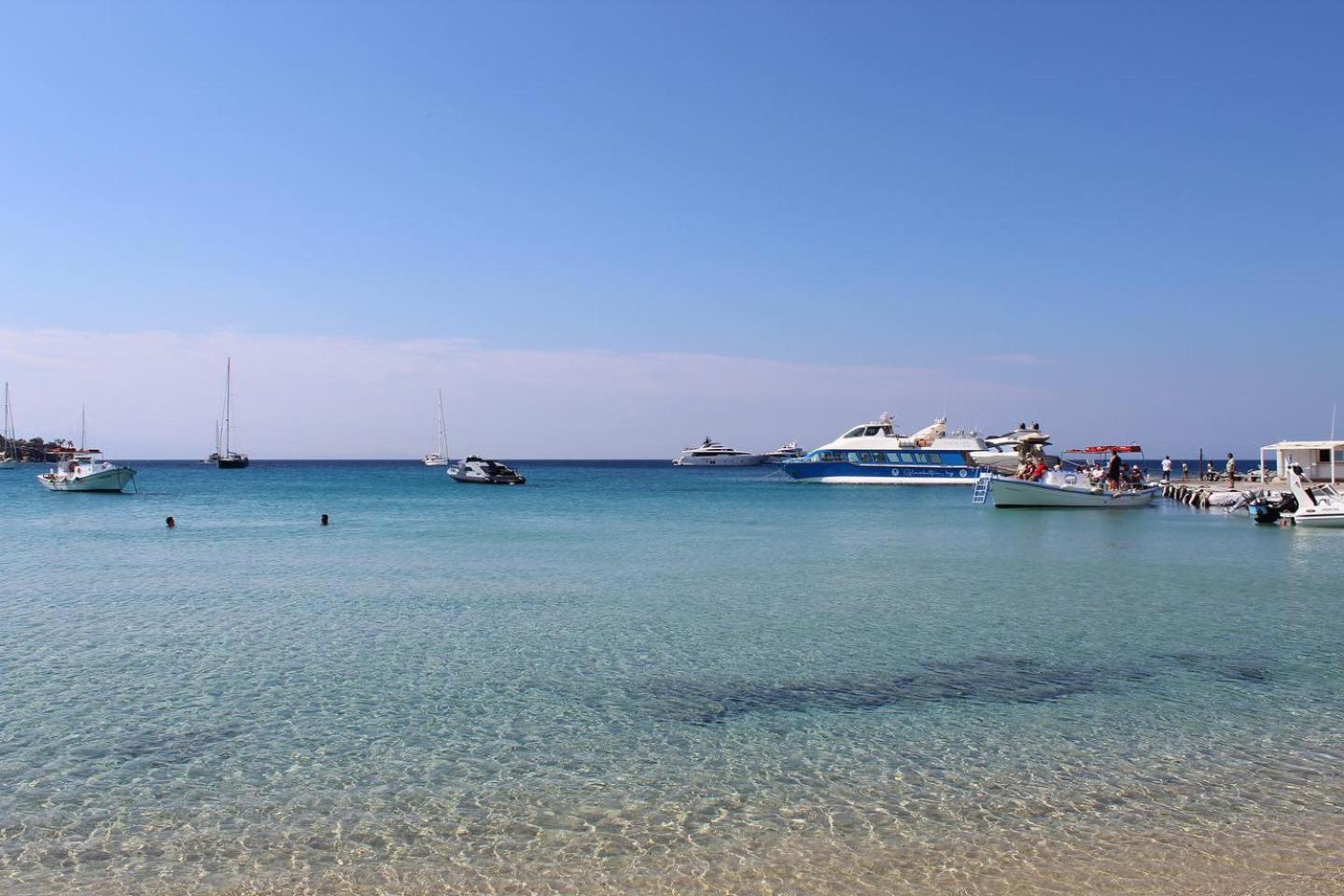 Acrogiali Beach Hotel Mykonos Platys Gialos  Zewnętrze zdjęcie