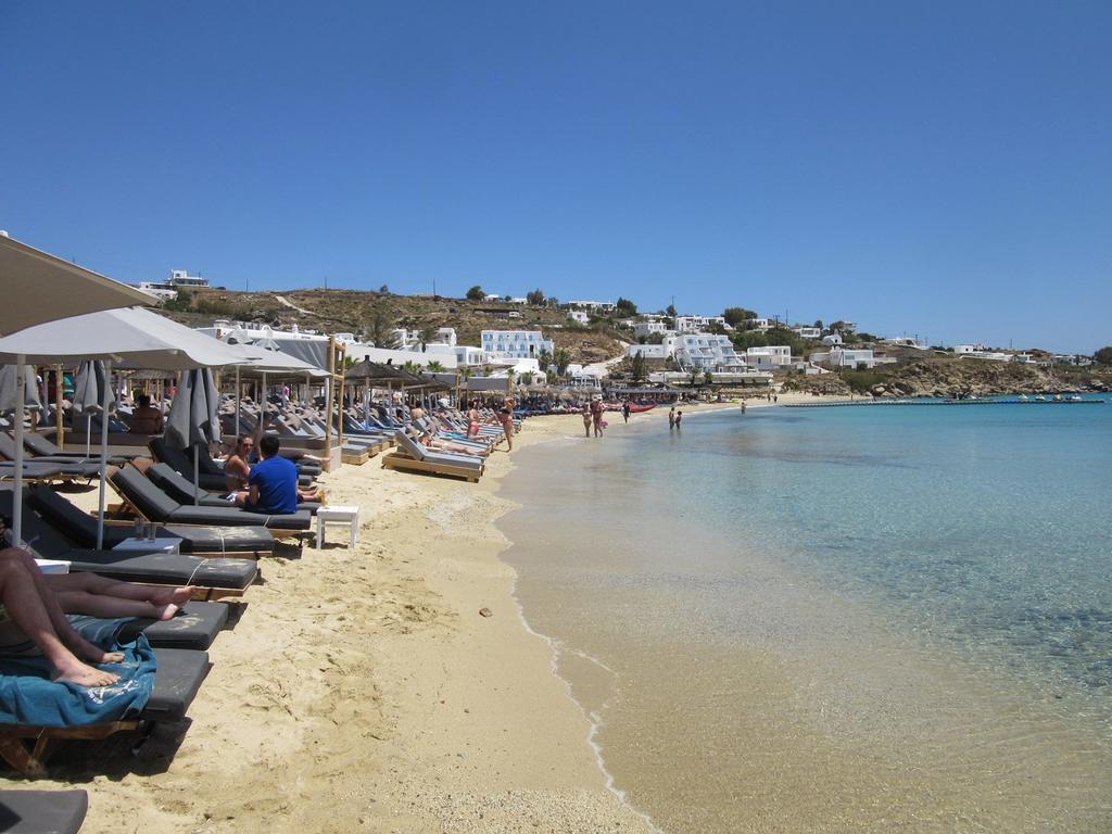 Acrogiali Beach Hotel Mykonos Platys Gialos  Zewnętrze zdjęcie